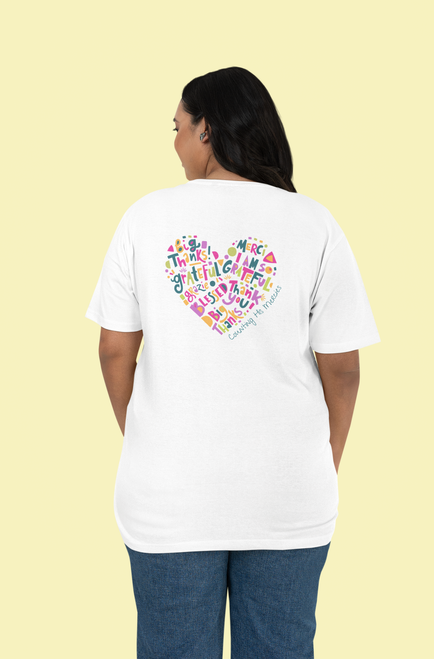 Counting His Mercies comfy t-shirt