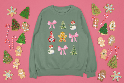 Coquette Christmas Sweatshirt