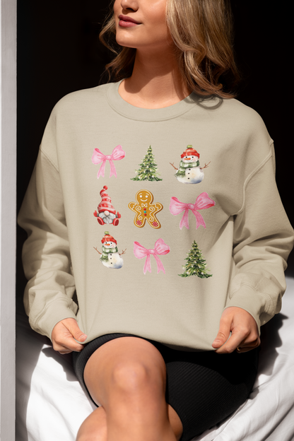 Coquette Christmas Sweatshirt